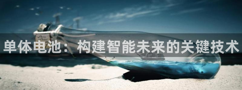 k豆钱包是合法的吗：单体电池：构建智能未来的关键技术