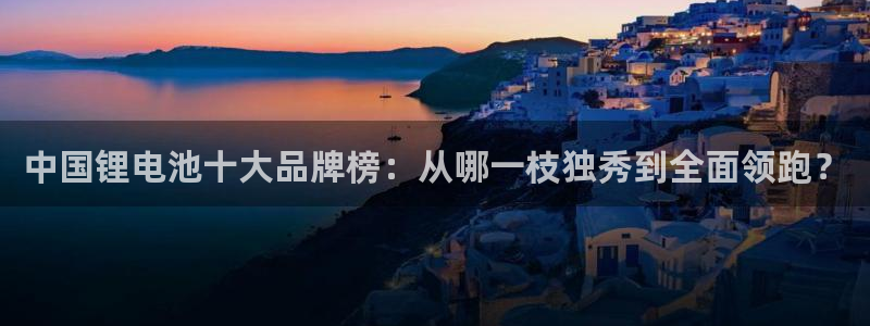 k豆钱包安全吗：中国锂电池十大品牌榜：从哪一枝独秀到全面领跑？